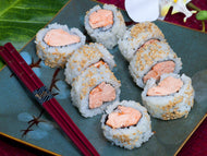 Salmon Tempura Cream Cheese Roll