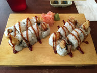 Chicken Tempura Cream Cheese Roll